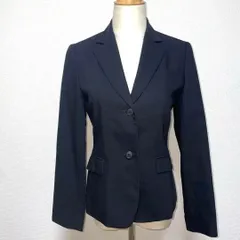 美品 テーラードジャケットブラック 7AR