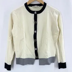 TORRAZZO DANNA トラッツォドンナ レディース カーディガン オフ ビジューボタン