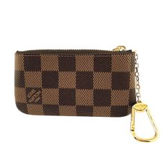 ルイヴィトン N62658 ダミエ 小銭入れ兼用キーケース ポシェットクレ  キーケース LOUIS VUITTON ブラウン【OS】