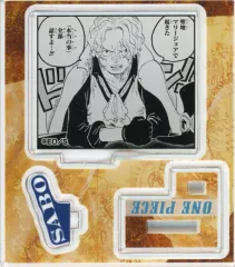【中古】アクリルスタンド・アクリルパネル サボ(コマ/本当の事) 「ワンピース アクリルフィギュアコレクション“HEROES” サボ Vol.1」