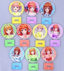 【中古】アクリルスタンド・アクリルパネル 全10種セット 「映画 五等分の花嫁 描き下ろしイラスト フルーツワンピースver. トレーディングアクリルスタンド」