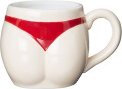 「Tバック」マグカップ 280ml 赤 SAN2634-3