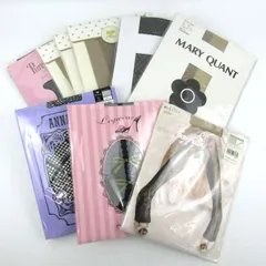 クレージュ/アナスイ他 ストッキング 9点セット 未使用 M-L ブランド まとめて 大量 レディース