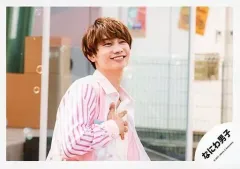 【中古】生写真(ジャニーズ) なにわ男子/藤原丈一郎/横型・バストアップ/シングル「初心LOVE(うぶらぶ)」MV＆ジャケ写オフショット/公式生写真