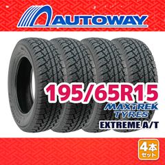 【AUTOWAY】 新品 195/65R15 サマータイヤ MAXTREK EXTREME A/T 15インチ 4本セット 夏タイヤ オートウェイ