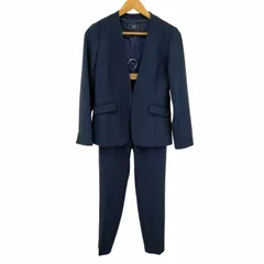 シップス SHIPS セットアップ ストレッチ ジョーゼット Vカラー ジャケット2 ジョーゼット パンツ2  レディース  Sのサムネイル