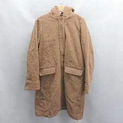 ◇ ⊇ FREAK'S STORE フリークスストア フーディー 長袖 ロングコート サイズM ブラウン系 レディース E  【1504240024578】のサムネイル
