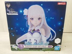 フィギュア A賞 エミリア アートスケールフィギュア 一番くじ Re:ゼロから始める異世界生活-あなたに、精霊の祝福がありますように-