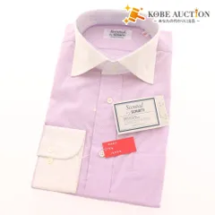 ■ センテッド スキャッティ ドレスシャツ カラーワイシャツ 長袖 トップス 日本製 メンズ 39-86 （M） ライトピンク タグ付き 未使用