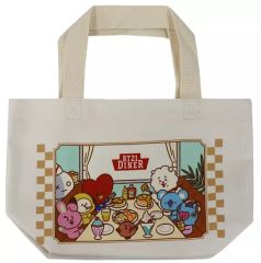 [중고] 잡화 미니 토트 베이지 [이치 반 쿠지 BT21 Diner] I상