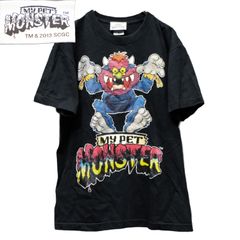 MY PET MONSTER プリントTシャツ 半袖 Mサイズ マイペットモンスター グラフィック 80's リバイバル Tee オフィシャル