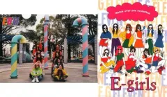 【中古】クリアファイル(女性アイドル) E-girls A4クリアファイル2枚セット 「E-girls LIVE TOUR 2018 ～E.G. 11～」 セブンネット限定