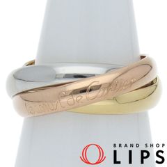 カルティエ ラブリング フルダイヤ B4026051(#11) K18WG レディース  