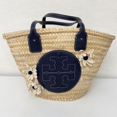✨美品✨　TORY BURCH トリーバーチ　カゴバッグ　ハンドバッグ　ミニポーチ付き