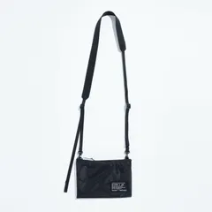 OverLab オーバーラボ フォールディングサコッシュ ブラック