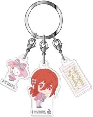 【中古】キーホルダー 4.千切豹馬×マイメロディ 3連アクリルキーホルダー 「ブルーロック×サンリオキャラクターズ」