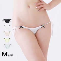 ラポーム ショーツ 紐パン セクシーショーツ レディース ローライズ 紐パン 可愛い ロリパン コットン 日本製 Mサイズ セクシー下着 La-Pomme 119151