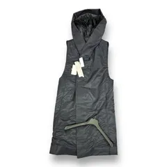 定価345400円 国内正規 RICK OWENS 23AW OUTERWEAR フーデット ノースリーブ コート リックオウエンス RR02C7921BR 46  67012Aのサムネイル
