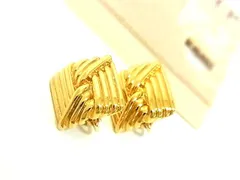■新品同様■ NINA RICCI ニナリッチ ヴィンテージ クリップ式 イヤリング アクセサリー レディース ゴールド系 DH6586