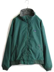 90s エルエルビーン フリース ライナー付き ナイロン ジャケット L 緑