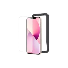 NIMASO アンチグレア ガラスフィルム iPhone13 mini 用 強化 ガラス 保護 フィルム iphone 13 mini 対応 iphone13ミニ 用 ガイド枠付き NSP21H297 1