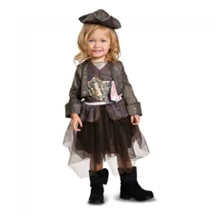 ジャック・スパロウ　衣装、コスチューム 12-18M　子供女性用　パイレーツ・オブ・カリビアン　コスプレ