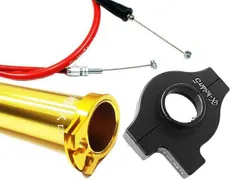 ワンズ製 バリューセット5　軽スロSP ゴールド + Xホルダー5 ブラック + Xワイヤー2 レッド