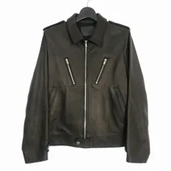 The Letters レザージャケット ライダース The Letters / ザレターズ】WIDE COLLAR FRINGE JACKET / ワイド