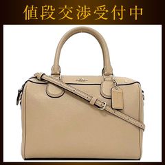 コーチ ２way ショルダーバッグ ベージュ F57521 ミニ