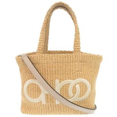 美品 ジミーチュウ ラフィア ベージュ 2WAY ハンドバッグ ショルダーバッグ 1263 JIMMY CHOO