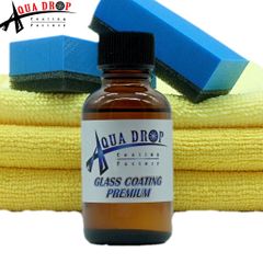 【30ml】アクアドロップ ガラスコーティング プレミアム 30ml クロス スポンジセット 軽自動車～普通車2台(2回)施工可能【送料無料 14時までの注文で当日発送】AQUADROP COATINGFACTORY公式メルカリShops