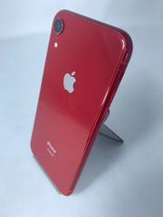 【中古・バッテリー劣化・背面キズ有・フレームキズ有】iPhone XR 128GB レッド simロック解除済