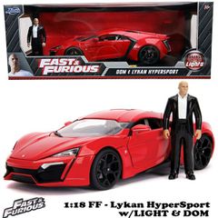 ワイルド・スピード 1/16スケール RC トヨタ スープラ オレンジ 1995