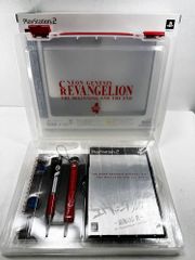 [HY] [미품] CR 신세기 에반게리온 ~ 마지막 시자 ~ 한정 SPECIAL BOX PS2 용 소프트 DVD-ROM 피규어 볼펜 클리어 BOX 월간 에바 별책 첨부 [무료 배송 (일부 지역 제외)] HY003