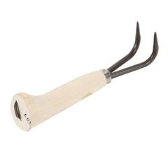 【未使用】兼進作 盆栽道具 根さばき（根かき）210mm (2本爪) 根捌き 根かき棒 レーキ 熊手 くまで KANESHIN BONSAI うめきち盆栽用品店