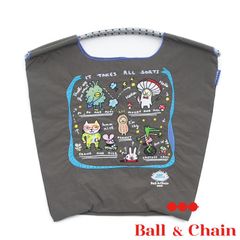 【正規品】 ボールアンドチェーン (B.オールスポーツ / B.IT TAKES ALL SORTS / チャコールグレー) Mサイズ  トートバッグ