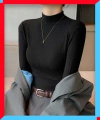 新品 無地インナー レディース カットソー 見せるインナー 春 秋 トップス 重ね着対応 【送料無料】