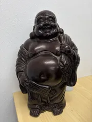 純銀　布袋様像 Yahoo!オークション -「布袋」(金属工芸) (工芸品)の落札相場