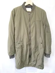 ◇ ⊇ LiSS リス ロング 長袖 MA-1 ジャケット サイズ1 カーキ系 メンズ E  【1507160004675】