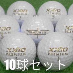 ロストボール ゴルフボール 2024 XXIO PREMIUM ロイヤルゴールド 10球セット 中古 Aランク 特選 ゼクシオプレミアム XXIO史上、最もソフトなフィーリング！進化した飛距離性能と直進性！ヘッドスピードは遅めだがもっと飛ばしたい！飛距離性能を