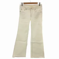 マイケルマイケルコース Michael michael kors フレアデニムパンツ ジーンズ ストレッチ 2 M 白 ホワイト /FT