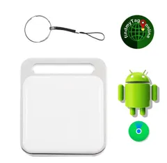 [BOEN] （ホワイト）紛失防止タグ 小型 スマートトラッカー エアタグ スマートタグ 電池交換可能 財布忘れ物防止タグ 車両追跡用 簡単で使いやすい 年寄りに良い 鍵 紛失防止 アラームの置き忘れ キーホルダー 防水性 耐摩耗性 耐油性 難燃性 耐衝撃