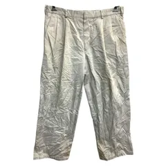 DOCKERS スラックス W34 ドッカーズ タックパンツ オフホワイト コットン 古着卸 アメリカ仕入 2503-1028