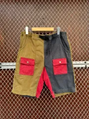 GRAMicci(グラミチ) カラーブロック 狂った ショートパンツ ハーフパンツ 30