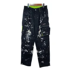 PARK SIDE ペイント ワークパンツ ブラック (ユニセックス 42) 中古 古着 R4968