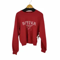 ビス ViS BITTER CELLS ハートロゴスウェット レディース import：S のサムネイル