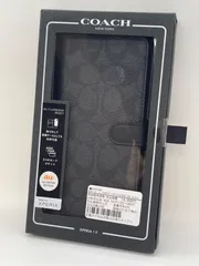 特価！Xperia 1 II COACH（R）ブックタイプケース  Black