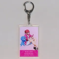 【中古】キーホルダー 千切豹馬＆ぼのぼの 「ブルーロック×ぼのぼの in TSUTAYA 第3弾～夢のぼのぼのランド～ アクリルキーホルダー」