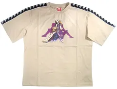 ◆在庫処分　Kappa & ONEPIECE　コラボＴシャツ　ハンコック　ベージュ　半袖　ワンピース