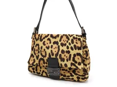 FENDI マンマバケット ハラコ レオパード レアモデル ヴィンテージ FENDI マンマバケット ハラコ レオパード レアモデル